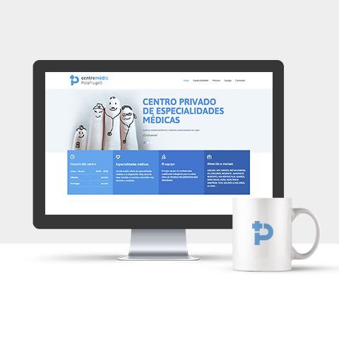 diseño de pagina web y rediseño logotipo